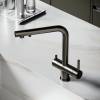 Смеситель для кухни Sancos Foster SC4014GG с возможностью подключения фильтра для воды, вороненая сталь фото 8