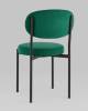 Набор из 4 стульев Stool Group Бриф SN AV 477-C69-9005-K X4 зеленый, велюр фото 6