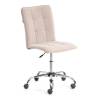 Набор из кресла и стула Tetchair Bari LT 25052 бежевый, черный, флок фото 5