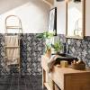 Керамогранит Nanda Tiles Florentina Sibby Black 15x15 фото 3