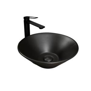 Раковина Gid Esfera 53383 N9102bg 42 см, черная