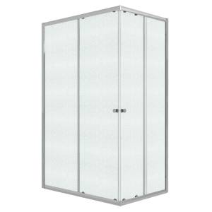 Душевой уголок Niagara Eco NG-1129-14QMT профиль хром матовый, стекло матовое, 120x90x190
