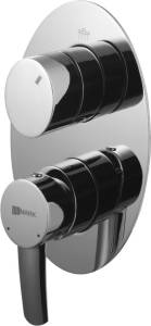 Смеситель для ванны с душем Lemark Atlantiss LM3227C С ВНУТРЕННЕЙ ЧАСТЬЮ