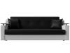 Прямой диван книжка Лига Диванов Сенатор 110125 Черный\Белый 210/85/90 фото 2