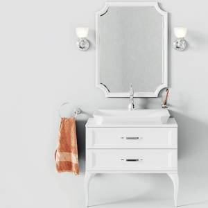 Мебель для ванной Aqwella 5 stars LaDonna белая