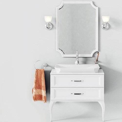 Мебель для ванной Aqwella 5 stars LaDonna белая