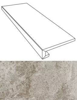 Ступень Gardenia Orchidea Esedra 2.0 G0076082 Gradone Grigio 32x80
