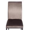 Стул Tetchair Capri (mod. 39) 20551 Dark grey (темно-серый) HLR24/черный 4шт. фото 6