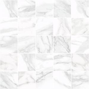 Декор Laparet Olimpus MM34037 Мозаичный Белый 25x25