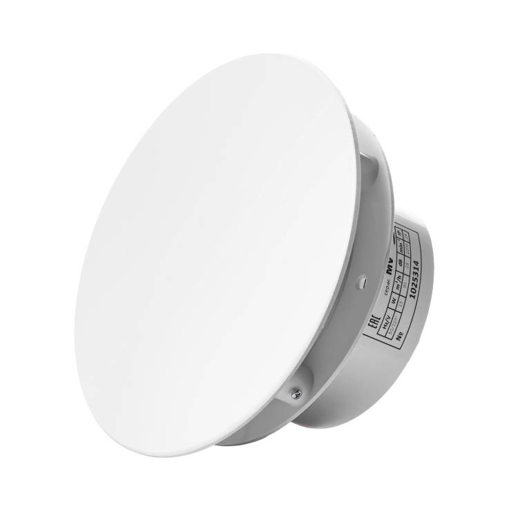 Вытяжной вентилятор SlimVent МV 100 96099 пластик, белый матовый