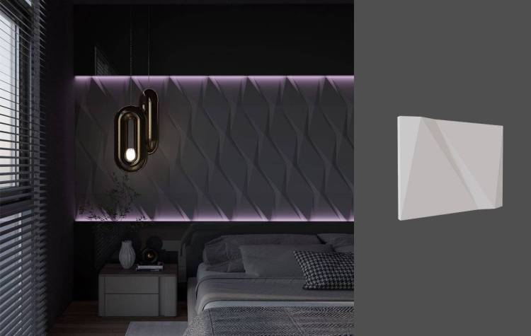 Гипсовая панель Deco Line Design Line Flock 40x4x30