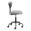 Кресло компьютерное Tetchair Slim 24727 серый, искуственная замша фото 2