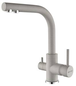 Смеситель для кухни Paulmark Essen Es213011-GR серый