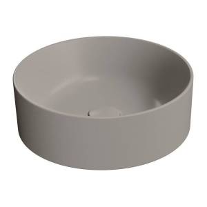 Раковина GSI Kube X 942605 40 см, серо-бежевая матовая