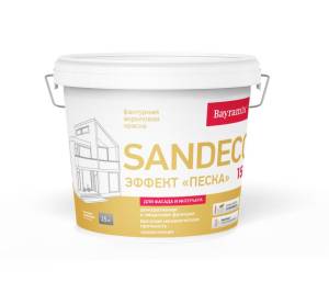 Фактурная краска с эффектом песка Bayramix Sandeco база С 13 кг
