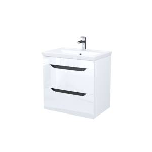Тумба с раковиной Iddis Ray RAY60W0i95K белая, 60 см