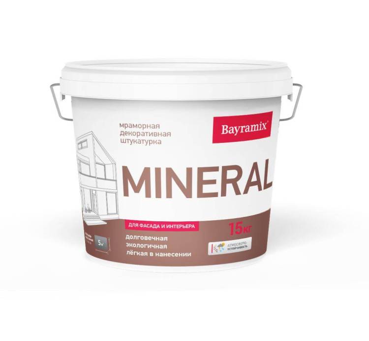 Декоративная штукатурка Bayramix Mineral 445 15кг