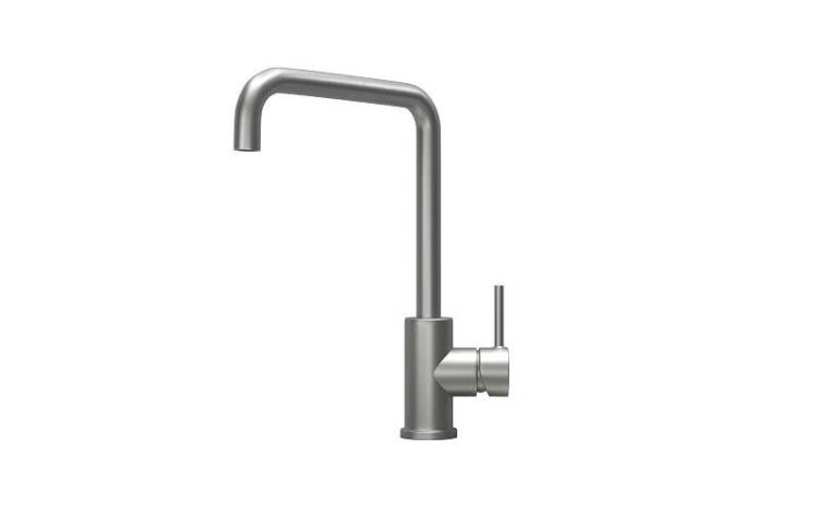 Смеситель для кухни Granula Kitchen Space KS-7110 сталь матовая