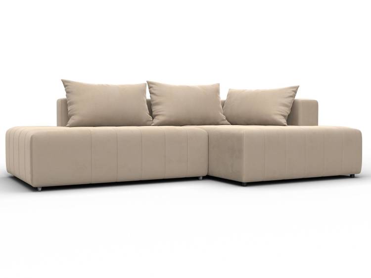 Диван угловой Лига Диванов Лига-103 134814 Бежевый