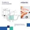 Смеситель для раковины Milardo Demi DEMSB00M01 хром фото 5