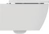 Комплект  Чаша для унитаза подвесного Ideal Standard I.Life B T461401 безободковая, euro white + Крышка-сиденье Ideal Standard I.Life B T468301 с микр фото 4