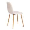 Стул Tetchair Breeze (mod. 4724) 20088 светло-бежевый, натуральный, велюр фото 3