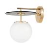 Бра Lumina Deco Dalton LDW 7014-1 GD+BK фото 4