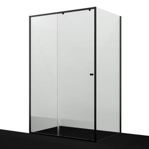 Душевой уголок Wasserkraft Tauber (Таубер) 64S33 профиль никель, стекло прозрачное, 130x90x200