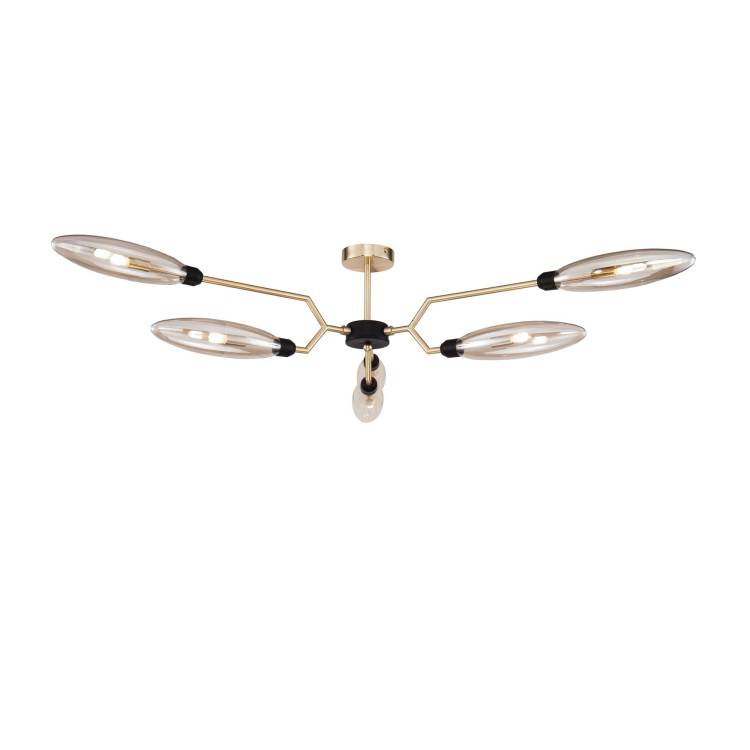 Большая потолочная люстра Maytoni Ventura MOD012CL-06G