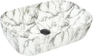 Раковина Weltwasser WW Elbach 2143P M805 белая, под мрамор