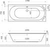 Акриловая ванна Excellent Oceana Slim WAEX.OCE17WHS 170x75 см фото 8
