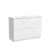 Тумба под раковину Sancos Libra Floor LB120F-2W Белый, 119x45
