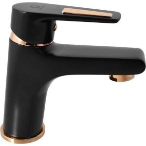 Смеситель для раковины Rav Slezak Colorado CO326.5CMATZ черный матовый, золото