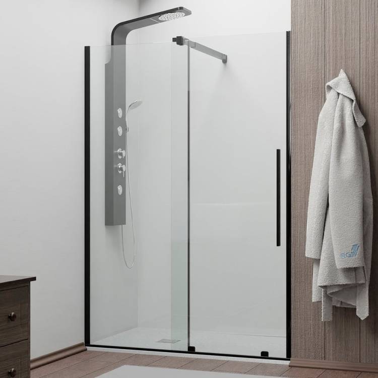 Душевая дверь в нишу RGW Tornado 41071812-14 120х195, профиль черный