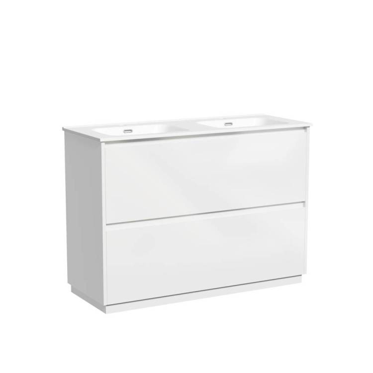 Тумба под раковину Sancos Libra Floor LB120F-2W Белый, 119x45