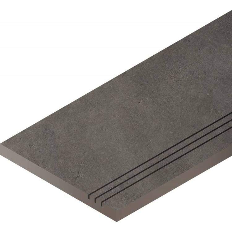 Бордюр Italon Миллениум X2 620090000765 Бортик Блэк Правый Грип 30x60