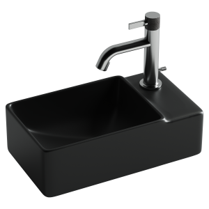 Раковина Ceramica Nova Element CN5045MB черный матовый, 39.5x22