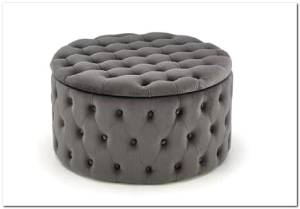 Пуф Halmar Nunez V-CH-NUNEZ-PUFA-POPIELATY серый