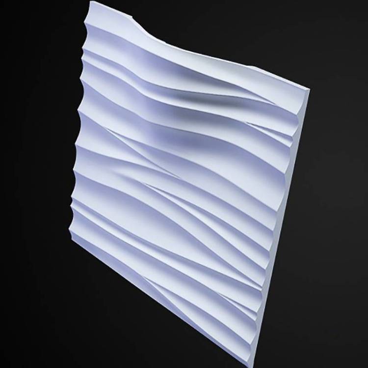 Дизайнерская панель Artpole D-0002-3WH Silk-2 LED White 60x8.9x60
