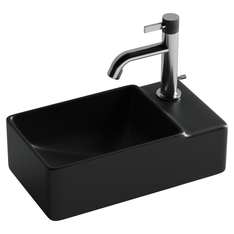 Раковина Ceramica Nova Element CN5045MB черный матовый, 39.5x22