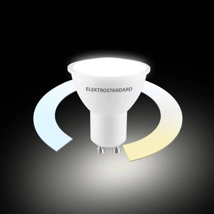 Умная светодиодная лампа Elektrostandard BLGU1018 GU10 LED 7W 3300К-6500К CCT+DIM