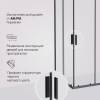Душевой уголок Am.Pm Gem W90G-403-9090BT профиль черный матовый, стекло прозрачное, 90x90 фото 6