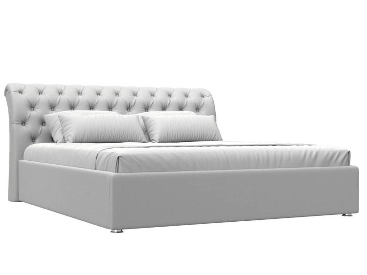 Интерьерная кровать Лига Диванов Сицилия 120873 белый 180x200
