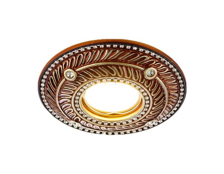 Встраиваемый светильник Ambrella light Standard Spot D4468 BR