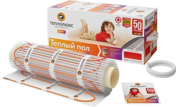 Теплый пол Теплолюкс Tropix МНН 480-3,0