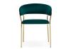 Стул Woodville Kamelia 1 15472 green/gold фото 3