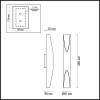 Настенный светодиодный светильник Odeon Light Hightech Whitney 3816/16WL фото 3