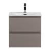 Тумба с раковиной BelBagno Kraft 39 50 Бежевый матовый, раковина BB-8099-3-50