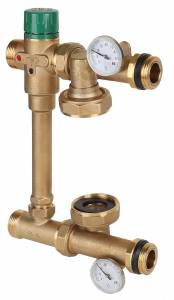 Насосно-смесительный узел MVI для теплого пола, без насоса