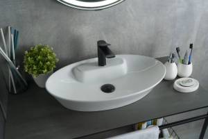 Раковина Gid Lago N9398 51142 белая, 61x37x12